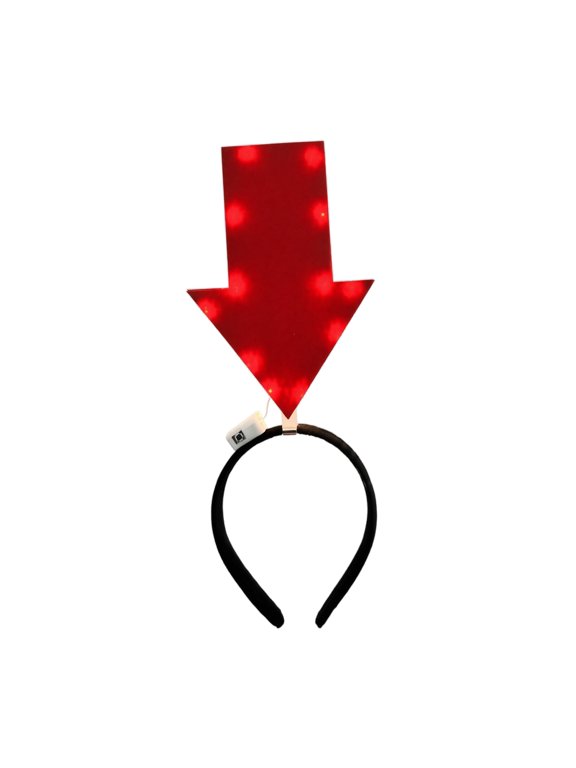 Arrow Headband Funny Headbands Festival Hair Hoop Novelty Arrowhead Bopper for Photoshoot Props Party Supplies Teens Adults Outdoor Indoor Wear
