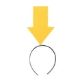 thumbnail image 1 of Arrow Headband,New Creative Symbol Headbands,Party Festival Parade Concert Support Group Head Band,Novelty Hair Headband Arrowhead Bopper for Photoshoot Props and Party Supplies, 1 of 2