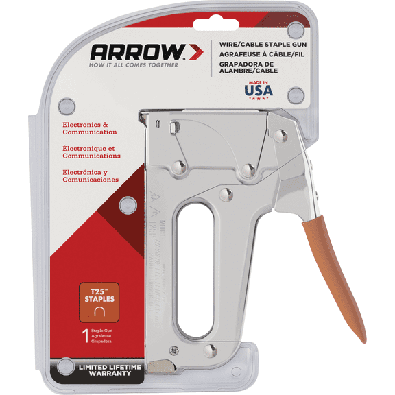 Arrow Heavy-Duty Wire/Cable Staple Gun - Pack of 2