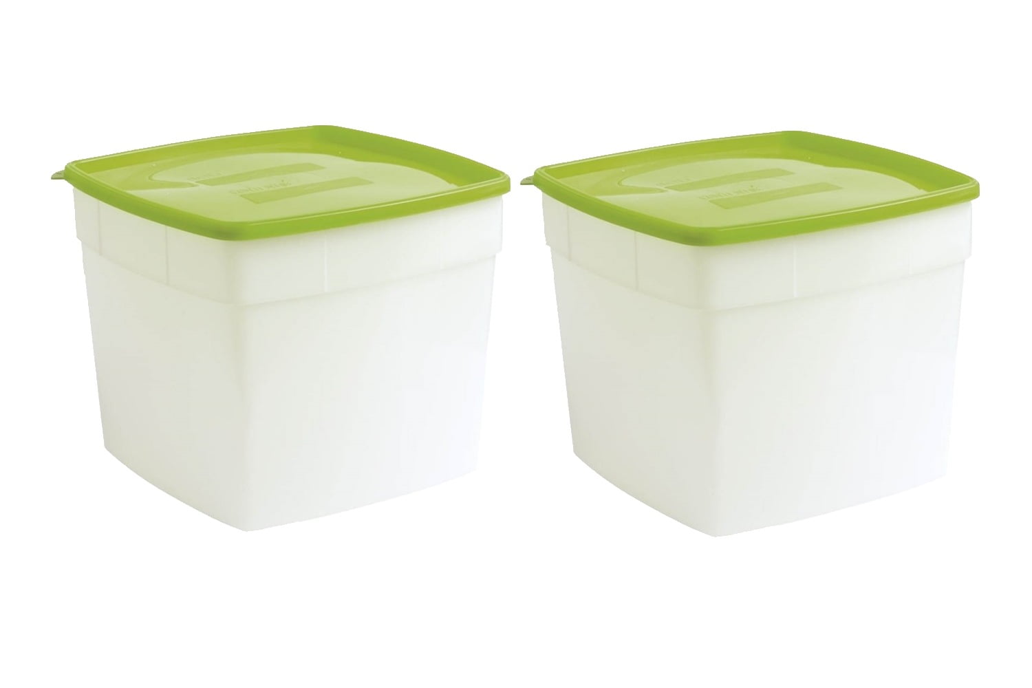  Arrow Home Products 00044 1-Quart Freezer Containers, 3-Pack,  White/green : Home & Kitchen