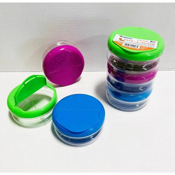 Arrow Home Products Plastic Container Dinnerware 3 pk