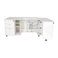 thumbnail image 1 of Arrow Kangaroo Sydney Sewing Cabinet with Electric Lift (Ash White), 1 of 7