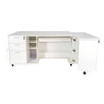thumbnail image 1 of Arrow Kangaroo Sydney XL Sewing Cabinet with Hydraulic Lift (Ash White), 1 of 7