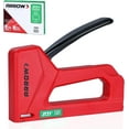 Arrow Light Duty Staple Gun, Lightweight Upholstery Stapler Kit for