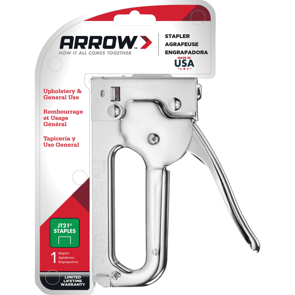 Arrow Light-Duty Staple Gun - Single Pack Residential Use, Standard Application
