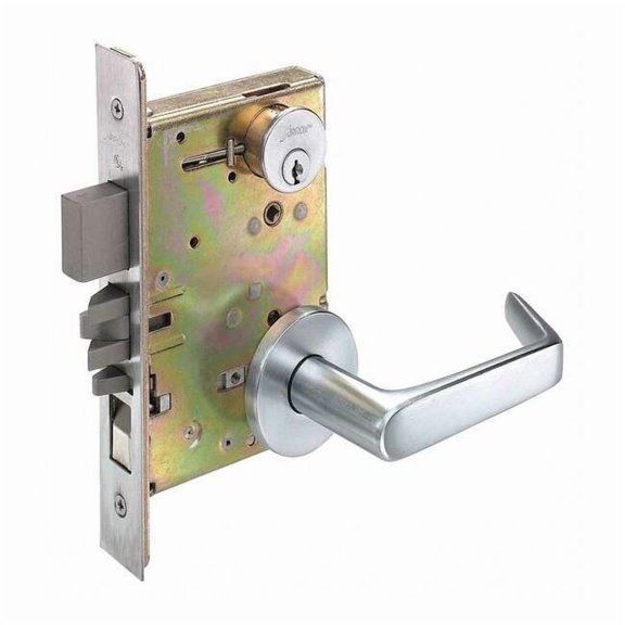 Arrow Lock Door Lever Lockset, Mechanical, Classroom BM17 XL 26D