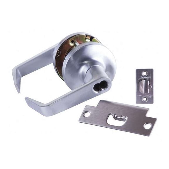 Arrow Lock Door Lever Lockset, Mechanical, Classroom GL87SR 26D IC
