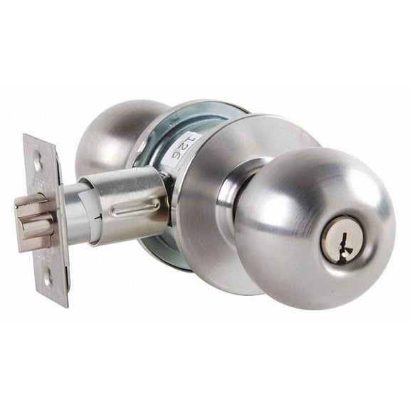 Arrow Lock Knob Lockset,Mechanical,Asylum MK33BD 26D CS