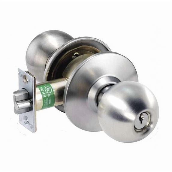 Arrow Lock Knob Lockset, Mechanical, Entrance, Office HK11BB 32D