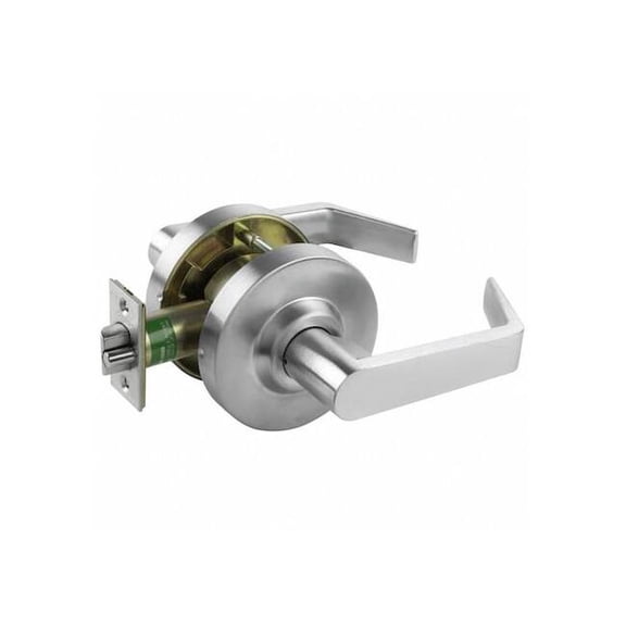 Arrow Lock Lever Lockset, Zinc, Mechanical, Passage MLX01-SR-26D