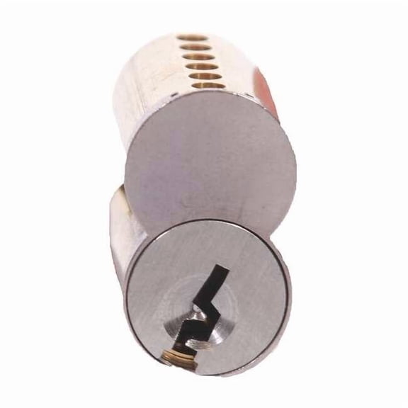 Arrow Lock SFIC, Satin Chrome, Keyway Type 1C, 6 Pins 100CRP-UCX1C 26D