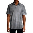 thumbnail image 1 of Arrow Men's Big and Tall Hamilton Poplin Wrinkle Free Short Sleeve Shirt, 1 of 6