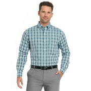 ARROW Men’s Hamilton Plaid Button Down Dress Shirt with Long Sleeves