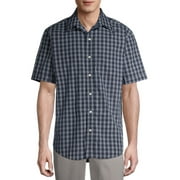 ARROW Men's Hamilton Poplin Wrinkle Free Short Sleeve Shirt