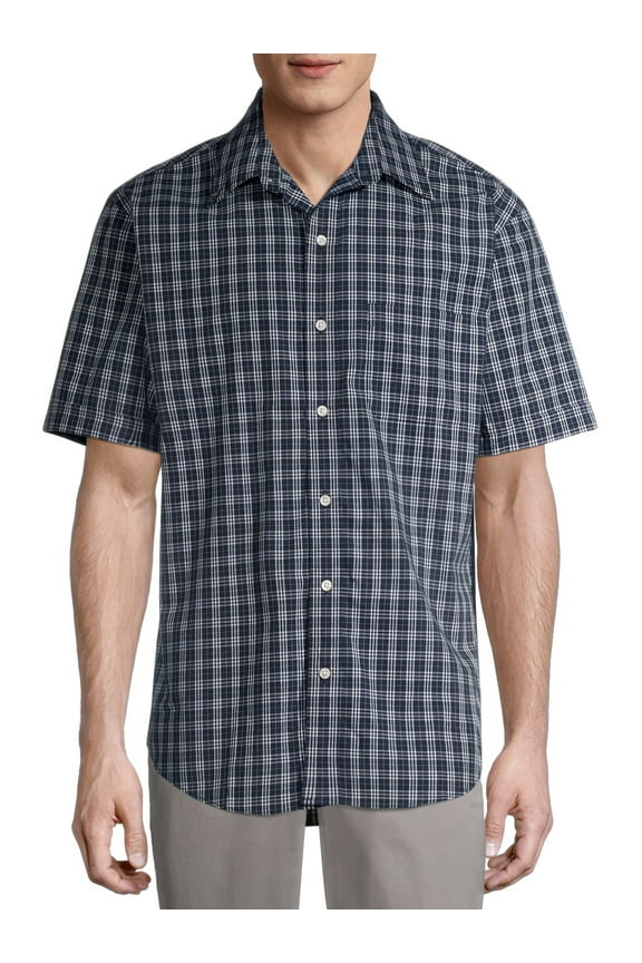 Men's Hamilton Poplin Wrinkle Free Short Sleeve Shirt
