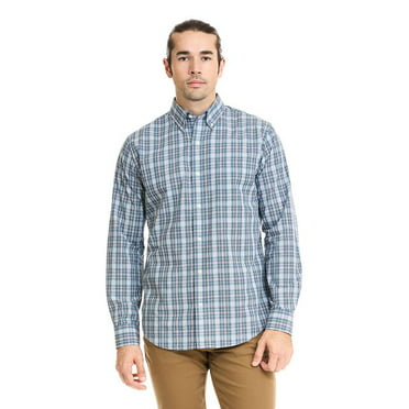 George Men's Modern Fit Dress Shirt - Walmart.com