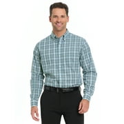 Arrow Men’s Hamilton Plaid Button Down Dress Shirt with Long Sleeves