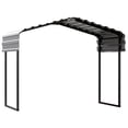 thumbnail image 1 of Arrow 6 x 10 x 7 ft Eggshell Metal Canopy, 1 of 17