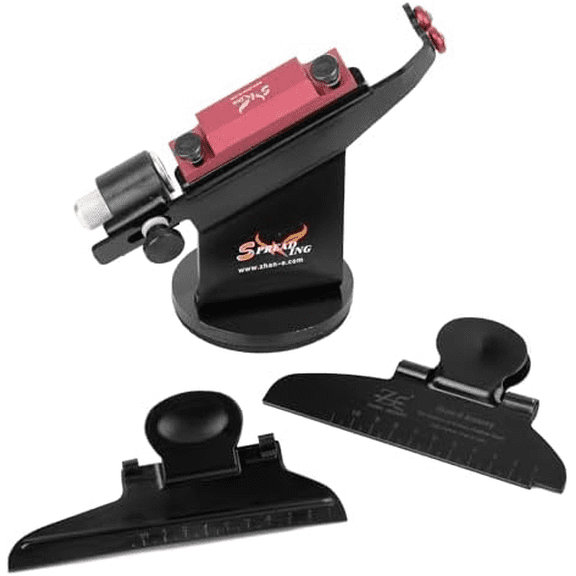 Arrow Metal Fletching Jig with Helical & Straight Clamps for 3 or 4 Fletches Sticking Tool Archery Fletching Kit$$Other