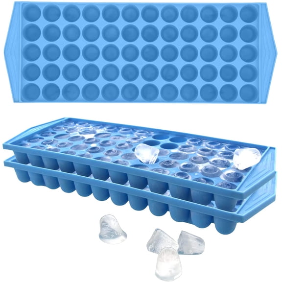 Arrow Mini Ice Cube Trays, 3pk - Durable, Break-Resistant Ice Trays for Freezer - BPA-Free Ice Cube Trays Smaller Cubes Great for Sports Bottles, Blenders, Cocktails and More - 60 Mini Cubes/Ice Tray