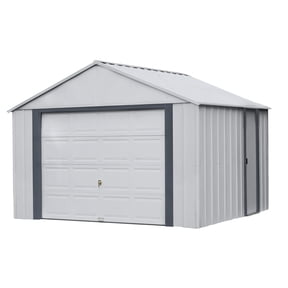 Arrow Murryhill 12 x 10 x 9 ft Grey Steel Garage