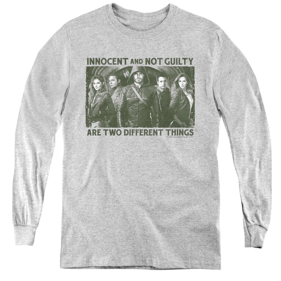 Arrow - Not Guilty - Youth Long Sleeve Shirt - Small