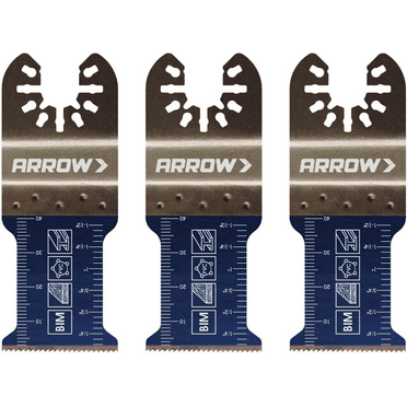 Arrow OSC107-3 Standard Wood & Nails Blade, 3 Piece