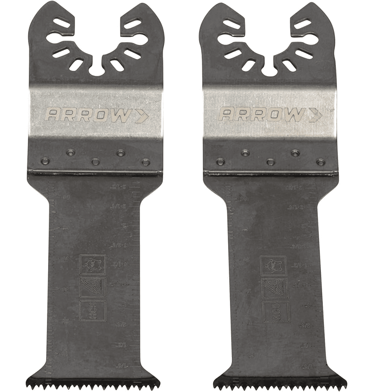 Arrow OSC125JPT2A BiMetal Japanese Tooth Blades for Oscillating