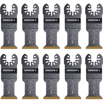 Arrow OSC202-10 1.25 in. Titanium Metal Blade - 10 Piece
