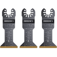 thumbnail image 1 of Arrow OSC204-3 Titanium Metal Oscillating Tool Blade, 1-3/4-In., 3-Pk, 1 of 4