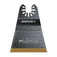 thumbnail image 1 of Arrow OSC206-1 Titanium Coated Oscillating Tool Saw Blades for Woodworking, Drywall, PVC, and Metal, Universal, Fits Most Multitools, 2-11/16 Inch, 1 of 3