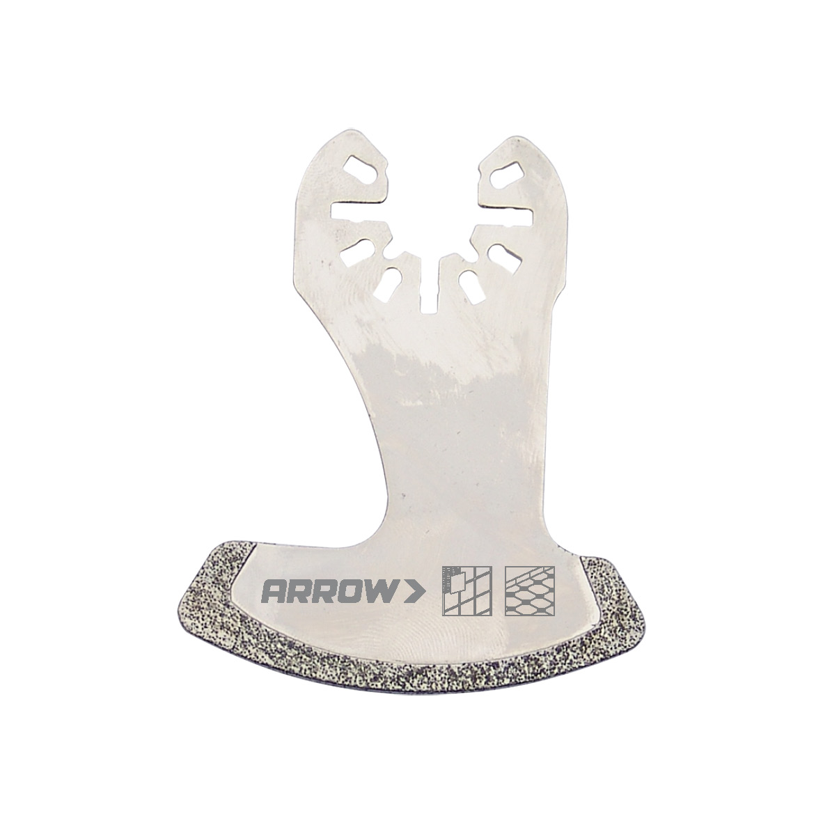 Arrow OSC4MT1 Diamond Grit Oscillating Tool Boot Saw Blade for Brick