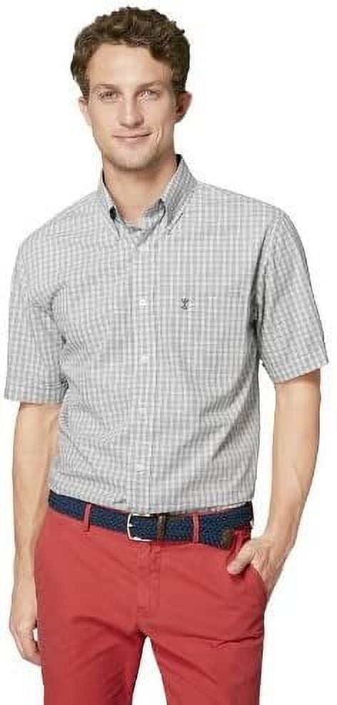 ARROW 1851 Arrow Plaid Poplin Casual Button-Down Shirt