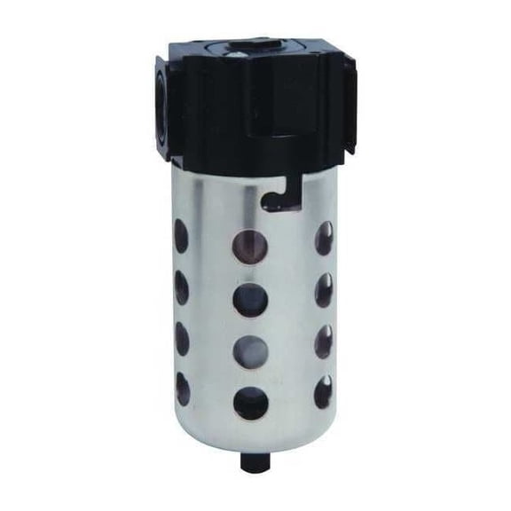 Arrow Pneumatics Filter,40 Micron,Poly Bowl,1/2" F354