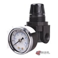 thumbnail image 1 of Arrow Pneumatics B602020 Mini Regulator, Zinc, 0.25 in. Npt, 250 PSI - Black, 1 of 3