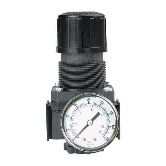 Arrow Pneumatics Regulator,3 Pos Locking Knob,1/2" R354G
