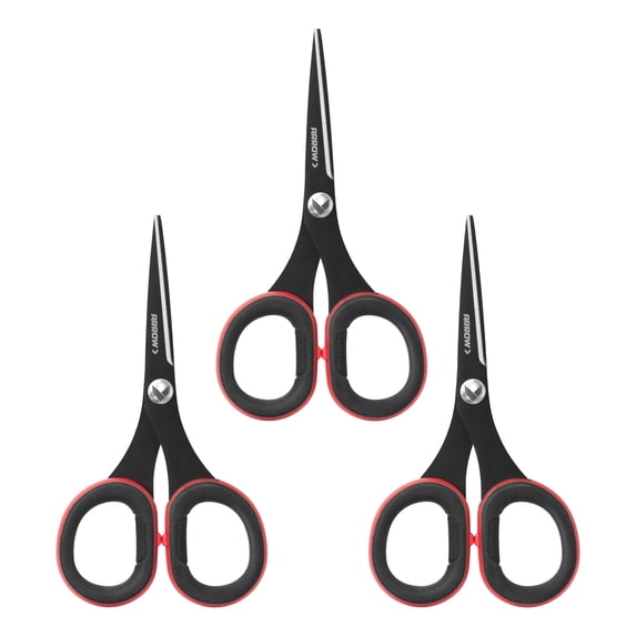 Arrow Scissors, Craft, 5" - Set of 3