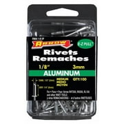 Arrow RMA1/8IP Medium Aluminum Rivet, 1/8