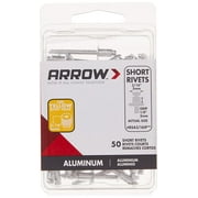 Arrow RSA3/16IP 50 Pack Short Aluminum 3/16" Rivets