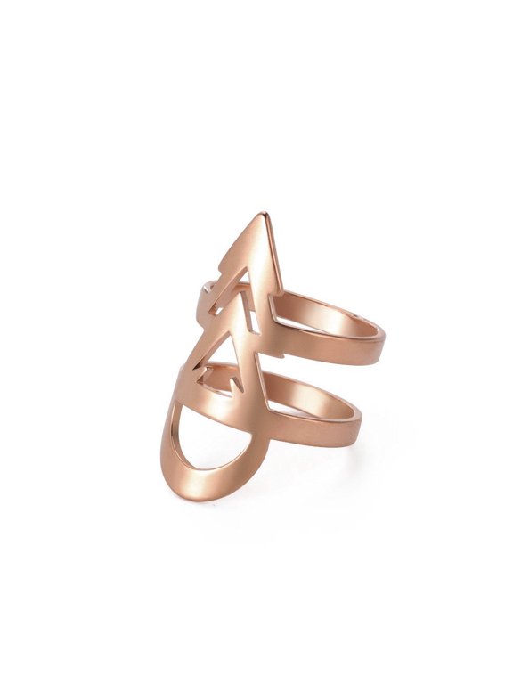 Arrow Ring for Women and Men Fashion Jewelry Stainless Steel Band Simple Electroplated Silver Gold Rose Gold Unisex Ring Minimalist Arrow Design