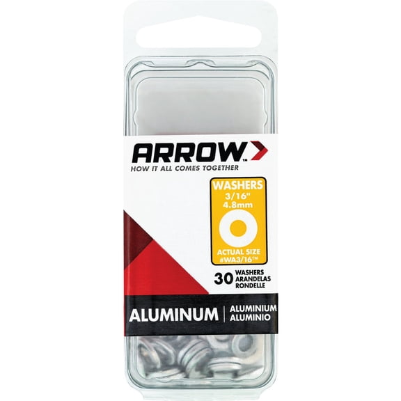 Arrow Rivet Washer - Pack of 6