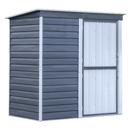 Arrow SBS64 6 x 4 ft. Shed in A Box Galvanized Steel Storage Shed