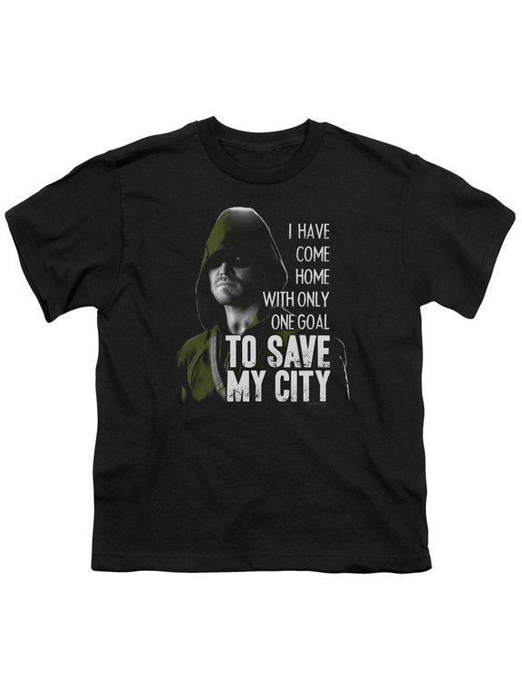 Arrow Save My City Big Boys Shirt