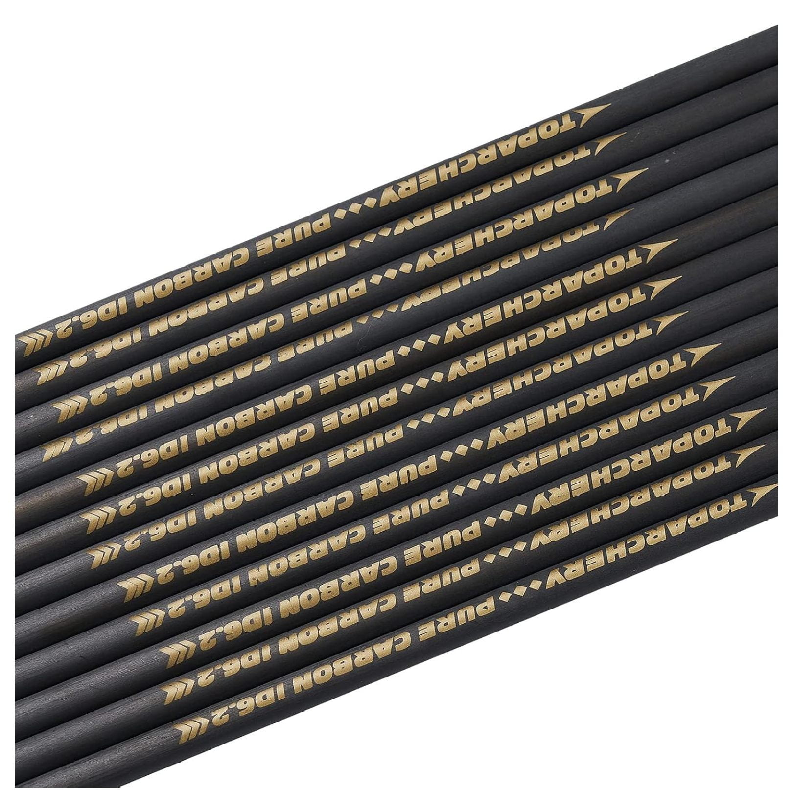 Arrow Shaft Pure Carbon Shafts 33 Inch Arrow Tube for DIY Hunting