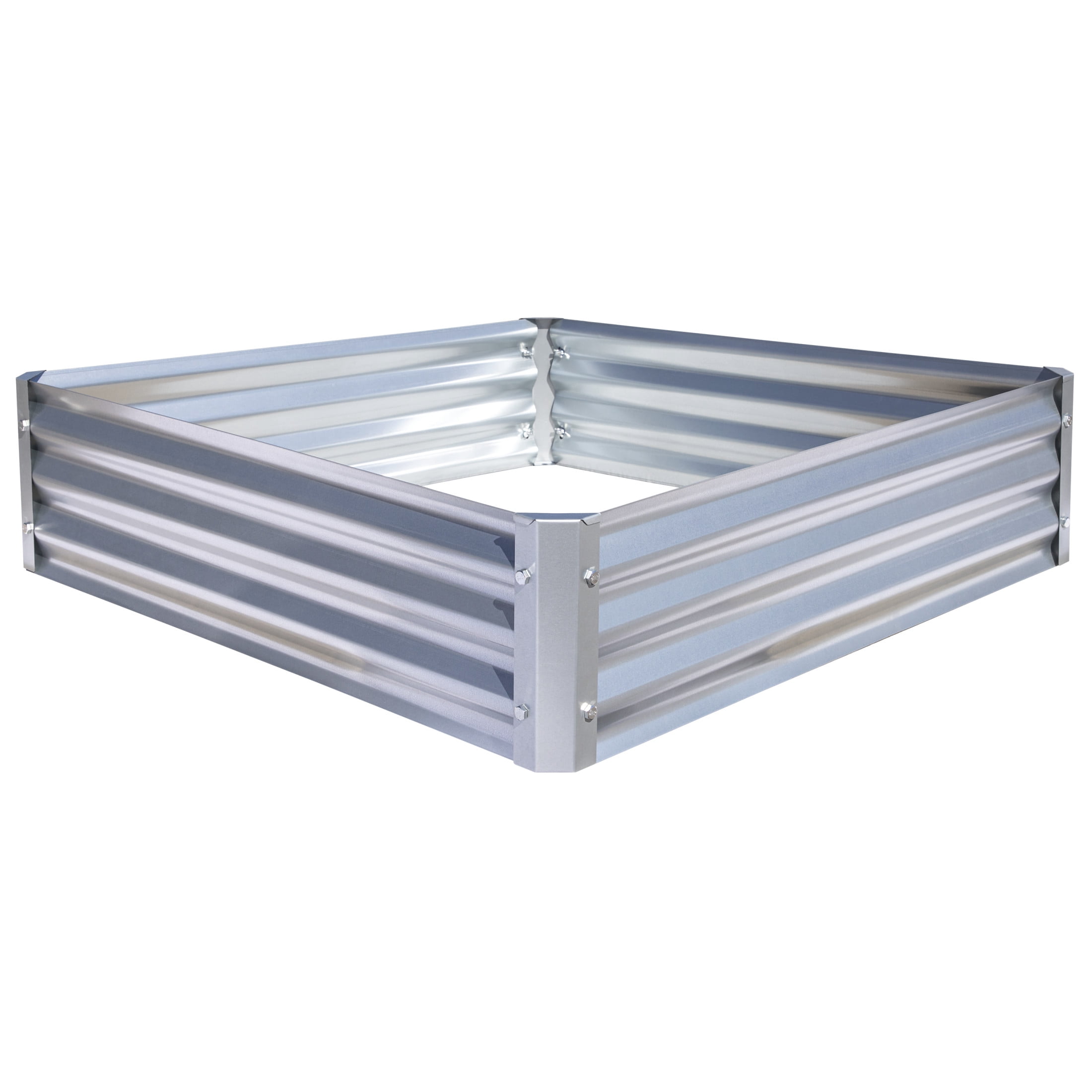 Arrow GROW IT 40 x 40 x 1 ft Galvanized Raised Bed Garden
