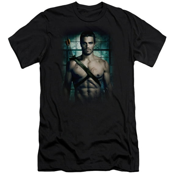 Arrow - Shirtless - Premium Slim Fit Short Sleeve Shirt - Large