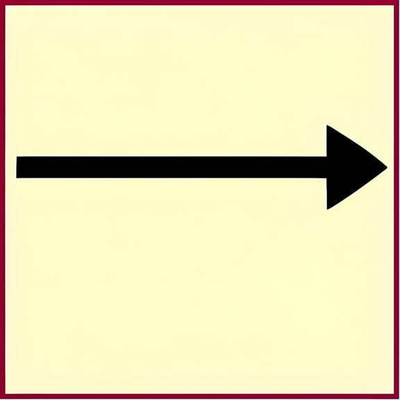 Arrow Sign Stencil - DIY Custom Wedding Romance Romantic Cupid Love Lovebird Decorations Template Reusable Laser Cut Mylar Template for Painting Home Decor Crafts - The Artful Stencil