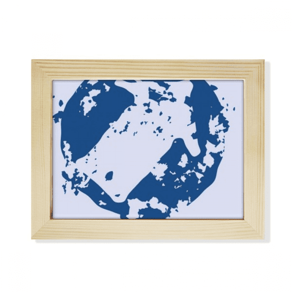 Arrow Simple Design Round Illustration Pattern Desktop Photo Frame Picture Art Decoration Painting 6x8 inch