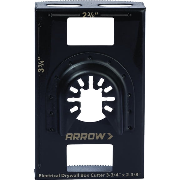Arrow Single Gang Box Cutter Oscillating Blade - Pack of 8