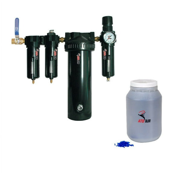 Arrow StageAir Desiccant Dryer C7612XL Zinc & Aluminum Bowl 1/2"" NPT 250 PSI